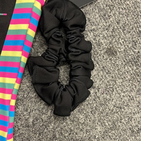 NWT GK Workout gymnastics tumbling dance Leotard light bright includes Scrunchie - Picture 6 of 10